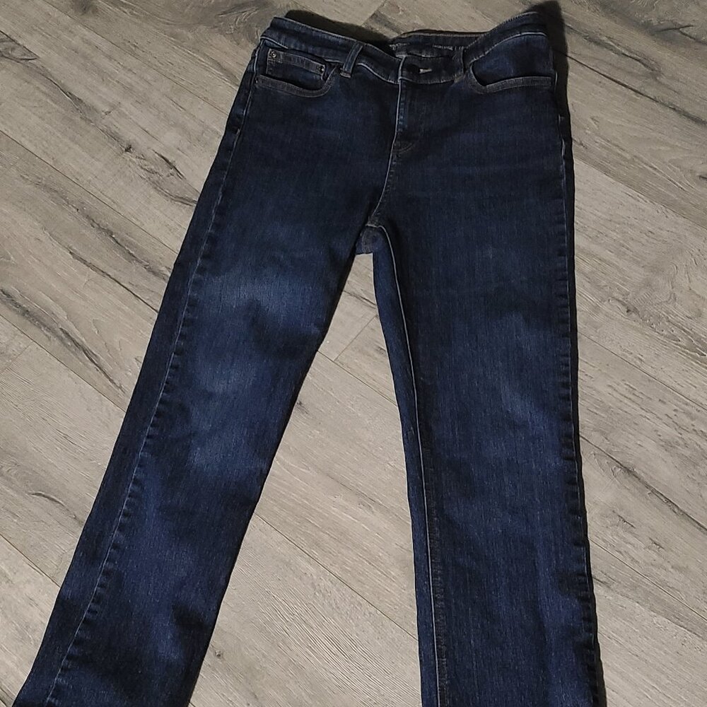 Navy-blue Jeans